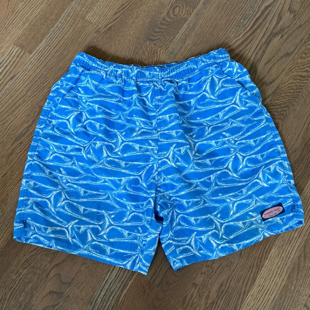 Vineyard Vines Light Blue Swim Trunks